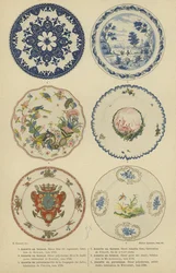 Faience and porcelain plates, 17th and 18th Century